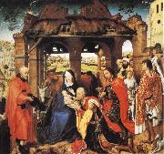 Roger Van Der Weyden Adoration of the Magi oil painting on canvas